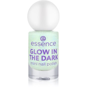 essence GLOW IN THE DARK lac de unghii mini - imagine 2